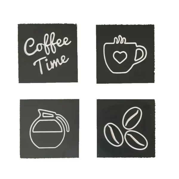 Quadros Decorativos - Coffe Time - Cantinho do Café