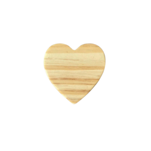 Porta Copo Madeira Coração Bolacha Para Mesa Bar Balcão