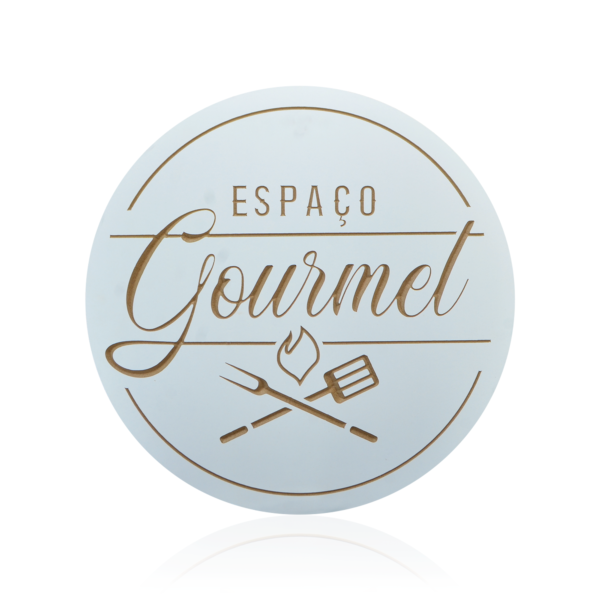 Placa Espaço Gourmet Quadro Decorativo Área Gourmet - Image 3