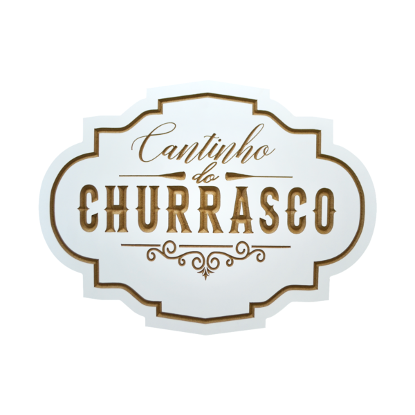 Placa Cantinho Do Churrasco Quadro Decorativo Área Goumert - Image 4