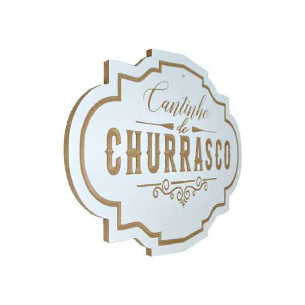 Placa Cantinho Do Churrasco Quadro Decorativo Área Goumert - Image 10