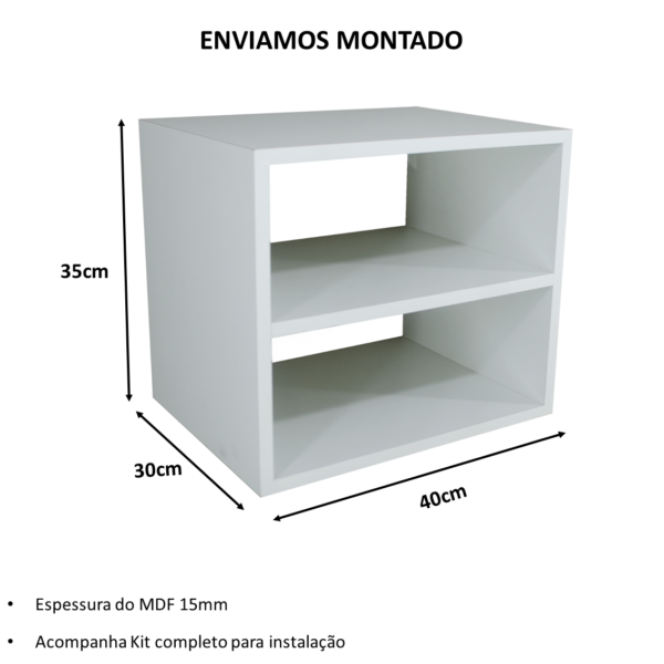 Mesa de Cabeceira Suspensa - Image 2