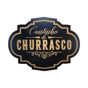 Placa Cantinho Do Churrasco Quadro Decorativo Área Gourmet